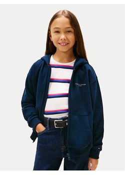 Tommy Hilfiger Bluza Mini Corp KS0KS00726 Granatowy Regular Fit ze sklepu MODIVO w kategorii Bluzy dziewczęce - zdjęcie 188058173