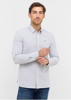 Męska Koszula Mustang Style Edinburg Green Stripe 1016953 12800 ze sklepu YouNeedit.pl w kategorii Koszule męskie - zdjęcie 188060143