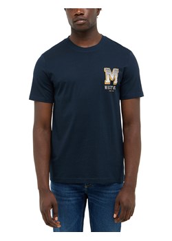 Męski T-Shirt Mustang Style Austin Dark Sapphire 1016868 4136 ze sklepu YouNeedit.pl w kategorii T-shirty męskie - zdjęcie 188060294