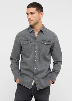 Męska Koszula Mustang Style Duver Denim Black 1016957 4000 300 ze sklepu YouNeedit.pl w kategorii Koszule męskie - zdjęcie 188060460