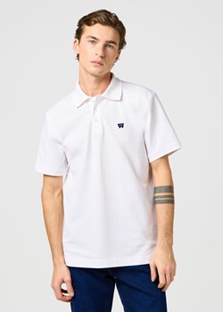MESKA KOSZULKA POLO WRANGLER POLO SHIRT BRIGHT WHITE 112362386 ze sklepu YouNeedit.pl w kategorii T-shirty męskie - zdjęcie 188060484