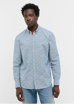 Męska Koszula Mustang Style Elmore Ikat Light Chambray 1016948 12766 ze sklepu YouNeedit.pl w kategorii Koszule męskie - zdjęcie 188060490