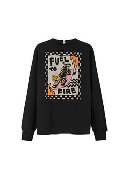 Fuel to Fire Kids Ls - Acid Black ze sklepu Surf Inc w kategorii T-shirty chłopięce - zdjęcie 188060773