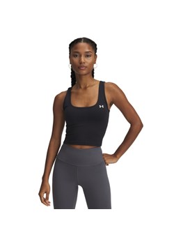 Damski top treningowy Under Armour Motion Tank Emea - czarny ze sklepu Sportstylestory.com w kategorii Bluzki damskie - zdjęcie 188061192