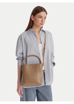 Calvin Klein Torebka Ck Bucket With Strap LV04F3174G Beżowy ze sklepu MODIVO w kategorii Torebki damskie - zdjęcie 188062104