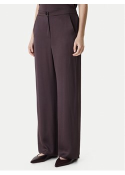 Marella Spodnie materiałowe Robinia2 2615131281 Brązowy Straight Fit ze sklepu MODIVO w kategorii Spodnie damskie - zdjęcie 188062180