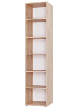 Skandynawski wysoki regał 30 cm dąb sonoma W0-S65 ze sklepu Edinos.pl w kategorii Regały i witryny - zdjęcie 188062791