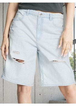 Sinsay - Szorty jeansowe długie bermudy - niebieski ze sklepu Sinsay w kategorii Szorty - zdjęcie 188064050