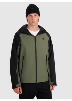 Męska kurtka przejściowa 4F 4FRAW25TTJAM0963 - zielona ze sklepu Sportstylestory.com w kategorii Kurtki męskie - zdjęcie 188064220