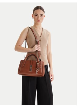 Torebka Guess Brooke HWBG98 97060 Brązowy ze sklepu eobuwie.pl w kategorii Kuferki - zdjęcie 188065100