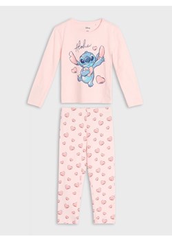 Sinsay - Bawełniana piżama dwuczęściowa z nadrukiem - różowy ze sklepu Sinsay w kategorii Piżamy dziecięce - zdjęcie 188065201