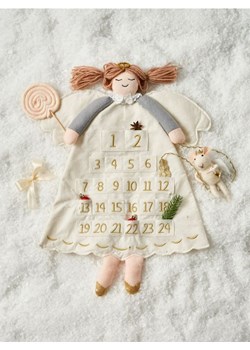 Sinsay - Kalendarz adwentowy w kształcie anioła - kremowy ze sklepu Sinsay w kategorii Dekoracje bożonarodzeniowe - zdjęcie 188065440