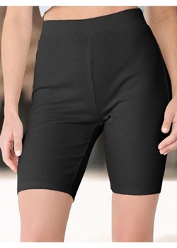 Sinsay - Szorty kolarki w prążek - czarny ze sklepu Sinsay w kategorii Szorty - zdjęcie 188065860