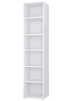 Biały skandynawski regał typu słupek 40 cm L8-Z41 ze sklepu Edinos.pl w kategorii Regały i witryny - zdjęcie 188066424