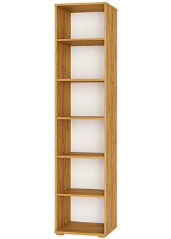 Regał na dokumenty 50 cm dąb craft złoty G6-E78 ze sklepu Edinos.pl w kategorii Regały i witryny - zdjęcie 188066471