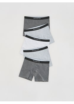 Reserved - Bawełniane bokserki 5 pack - czarny ze sklepu Reserved w kategorii Majtki dziecięce - zdjęcie 188066811