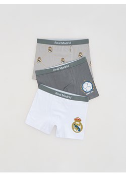 Reserved - Bokserki Real Madrid 3 pack - ciemnoszary ze sklepu Reserved w kategorii Majtki dziecięce - zdjęcie 188066814