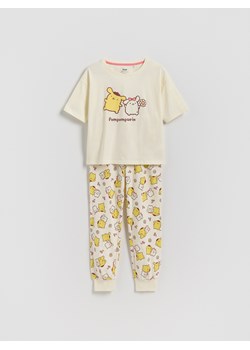 Reserved - Dwuczęściowa piżama Pompompurin - złamana biel ze sklepu Reserved w kategorii Piżamy dziecięce - zdjęcie 188066841