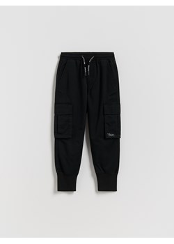 Reserved - Spodnie jogger cargo - czarny ze sklepu Reserved w kategorii Spodnie chłopięce - zdjęcie 188066861