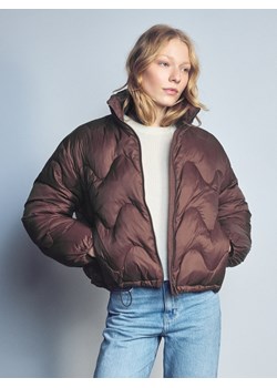 Reserved - Pikowana kurtka - brązowy ze sklepu Reserved w kategorii Kurtki damskie - zdjęcie 188066902