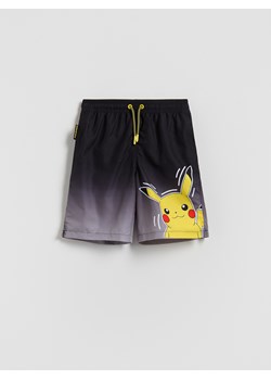 Reserved - Szorty kąpielowe Pokémon - czarny ze sklepu Reserved w kategorii Majtki dziecięce - zdjęcie 188067001