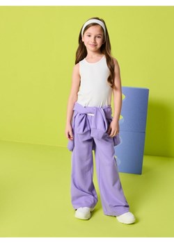 Sinsay - Spodnie sportowe wide leg - niebieski ze sklepu Sinsay w kategorii Spodnie dziewczęce - zdjęcie 188067284