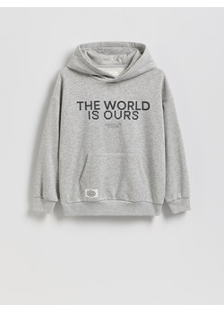 Reserved - Bluza z kapturem - jasnoszary ze sklepu Reserved w kategorii Bluzy chłopięce - zdjęcie 188067671