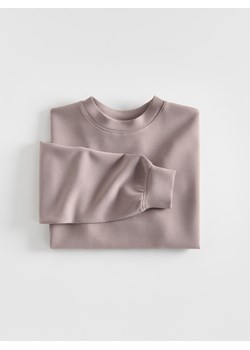 Reserved - Bluza z modalem - brązowy ze sklepu Reserved w kategorii Bluzy damskie - zdjęcie 188067730