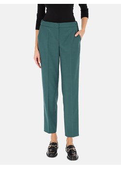 Klasyczne i eleganckie zielone spodnie garniturowe L’AF Uma ze sklepu Eye For Fashion w kategorii Spodnie damskie - zdjęcie 188067870