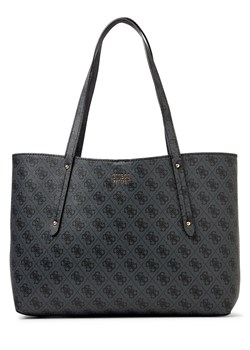 GUESS Sprzedawca damski - Brenton Kobiety antracytowy wzorzysty ze sklepu vangraaf w kategorii Torby Shopper bag - zdjęcie 188067970