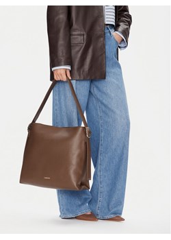 Torebka Lasocki C-LSK-L-005-08 Brązowy ze sklepu eobuwie.pl w kategorii Torby Shopper bag - zdjęcie 188068151