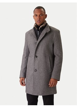 Bugatti Płaszcz przejściowy 821429-84204 M Szary Regular Fit ze sklepu MODIVO w kategorii Płaszcze męskie - zdjęcie 188068411