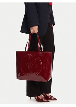 Eva Minge Torebka EO-ALISON-LDA8224-1 Bordowy ze sklepu MODIVO w kategorii Torby Shopper bag - zdjęcie 188068421