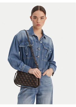 Guess Torebka Noelle II Mini HWQG96 72730 Brązowy ze sklepu MODIVO w kategorii Torebki damskie - zdjęcie 188068483