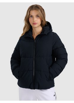 Damska kurtka puchowa 4F 4FRAW25TDJAF0798 - czarna ze sklepu Sportstylestory.com w kategorii Kurtki damskie - zdjęcie 188069352