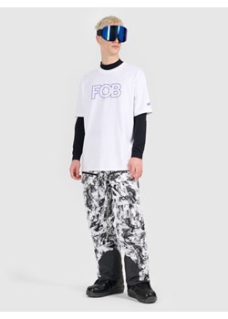 Męskie spodnie snowboardowe 4F 4FRAW25TFTRM1272 - multikolor ze sklepu Sportstylestory.com w kategorii Spodnie męskie - zdjęcie 188069482