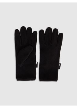 Rękawiczki polarowe Touch Screen 4F 4FWMM00AGLOU151 - czarne ze sklepu Sportstylestory.com w kategorii Rękawiczki męskie - zdjęcie 188069510