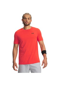 Męska koszulka treningowa Under Armour UA Vanish Seamless SS - czerwona ze sklepu Sportstylestory.com w kategorii T-shirty męskie - zdjęcie 188069593