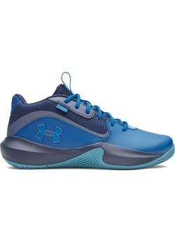 Buty do koszykówki uniseks Under Armour UA Lockdown 7 - niebieskie ze sklepu Sportstylestory.com w kategorii Buty sportowe męskie - zdjęcie 188069633