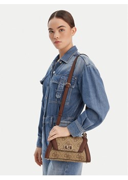 Torebka Guess Karnilla HWOS99 01190 Brązowy ze sklepu eobuwie.pl w kategorii Torebki damskie - zdjęcie 188069802