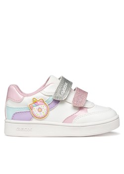 Geox Sneakersy B Eclyper Girl B655MB 000BC C1R8S M Biały ze sklepu MODIVO w kategorii Buty sportowe dziecięce - zdjęcie 188070330