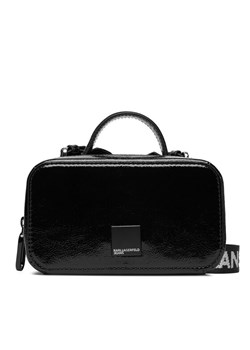 Torebka Karl Lagerfeld Jeans B1W30141 Czarny ze sklepu eobuwie.pl w kategorii Torebki damskie - zdjęcie 188071574