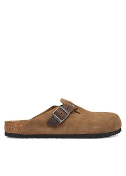 Klapki Birkenstock Boston 1030667 Brązowy ze sklepu eobuwie.pl w kategorii Klapki męskie - zdjęcie 188071600