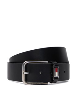 Pasek Męski Tommy Jeans Tjm Scanton 4.0 AM0AM13687 Czarny ze sklepu eobuwie.pl w kategorii Paski męskie - zdjęcie 188071602