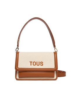 Torebka TOUS BANDOLERA M. AUDREE CANVAS 2002202743 Brązowy ze sklepu eobuwie.pl w kategorii Torebki damskie - zdjęcie 188071610