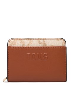 Portfel TOUS Kaos Icon 2002357343 Brązowy ze sklepu eobuwie.pl w kategorii Portfele damskie - zdjęcie 188071694