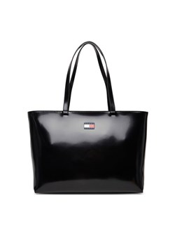 Torebka Tommy Jeans Tjw Must Tote AW0AW18069 Czarny ze sklepu eobuwie.pl w kategorii Torebki damskie - zdjęcie 188071710