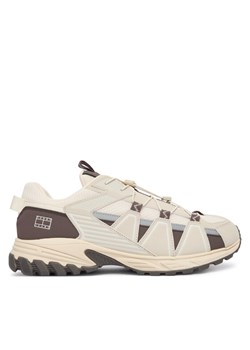 Sneakersy Tommy Jeans Tjm Outdoor Runner EM0EM01667 Écru ze sklepu eobuwie.pl w kategorii Buty sportowe męskie - zdjęcie 188071761