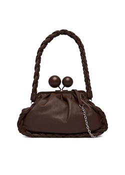 Torebka Weekend Max Mara 2615511144650 Brązowy ze sklepu eobuwie.pl w kategorii Listonoszki - zdjęcie 188071780