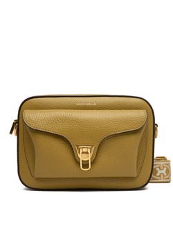 Torebka Coccinelle NOF Coccinelle Beat Soft Ribb E1 NOF 15 02 01 Zielony ze sklepu eobuwie.pl w kategorii Listonoszki - zdjęcie 188071814